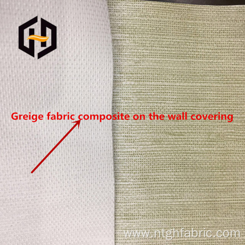 Fireproof mesh polyester backing cloth for wallpaper